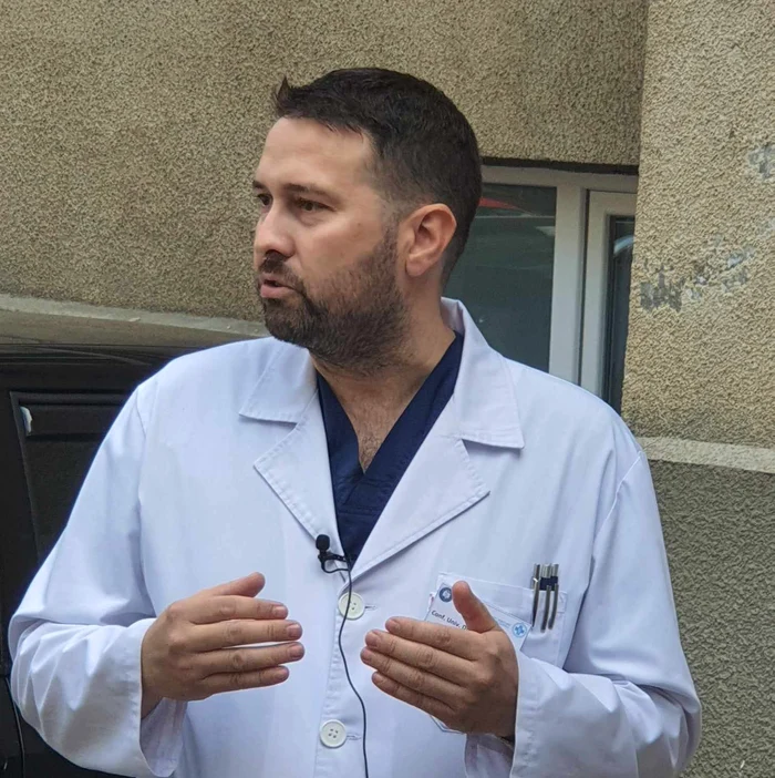 Horea Benea, șeful Clinicii de Ortopedie și Traumatologie din Cluj-Napoca. FOTO: Remus Florescu