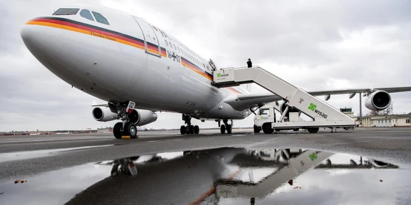 Airbus A340 al Forțelor Aeriene Germane Foto Profimedia jpg