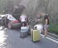 Accident pe Valea Oltului DN7-E81 la graniţa dintre Vâlcea şi Sibiu - patru maşini implicate o victimă încarcerată şi încă opt cu diverse leziuni Foto Adevărul