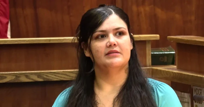 Daisy Link în timpul procesului FOTO CBS News