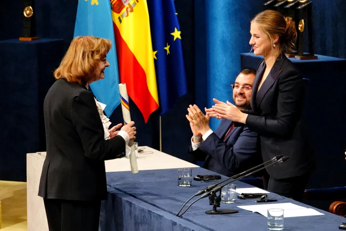 Ana Blandiana și Leonor de Bourbon, Prințesă de Asturia/Foto: Profimedia Images