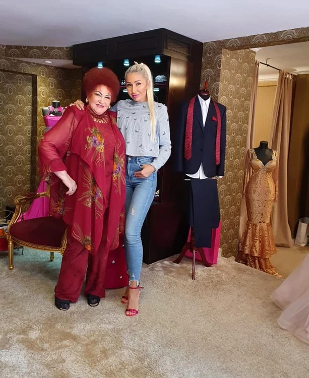 Elena Merișoreanu, alături de Sonia Trifan