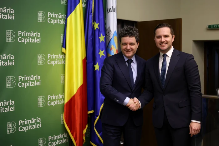 Stelian Bujduveanu și Nicușor Dan FOTO Inquam / George Călin