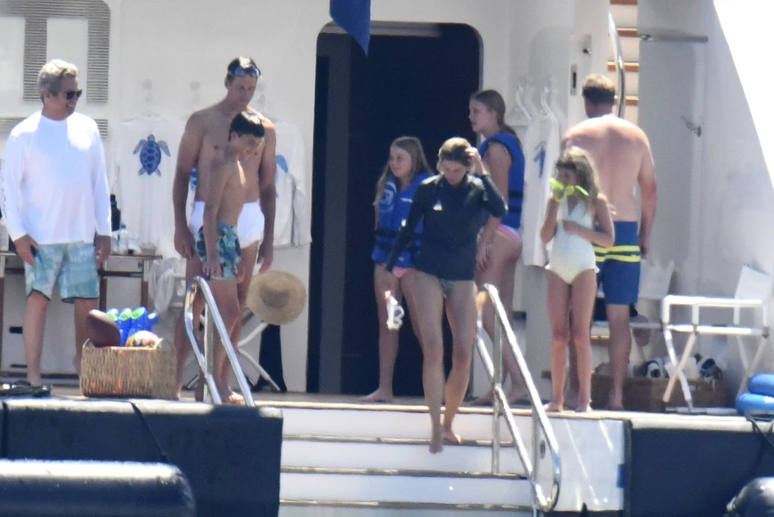 Gisele Bundchen și Tom Brady au fost văzuți în Porto Cervo