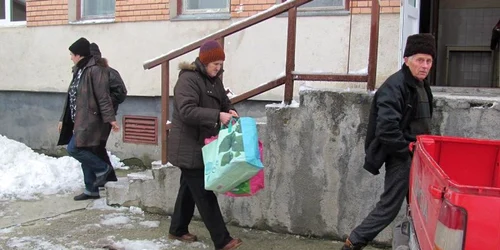 Rudele lui Victor Stanciu au fost astăzi la Slobozia foto: M.S.