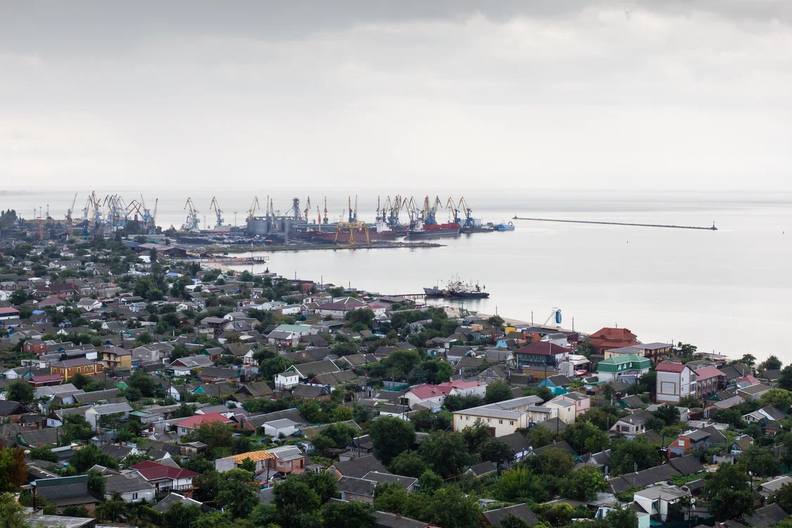 Orașul-port Berdiansk la Marea Azov FOTO SHUTTERSTOCK