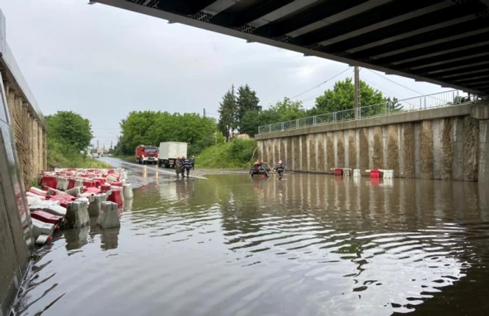 inundatie soseaua bucuresti targoviste foto isu bif