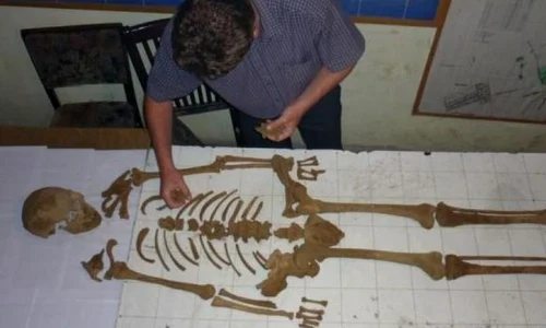 Un mormânt din secolul X a fost descoperit din întâmplare la Făcăeni, Slobozia jpeg