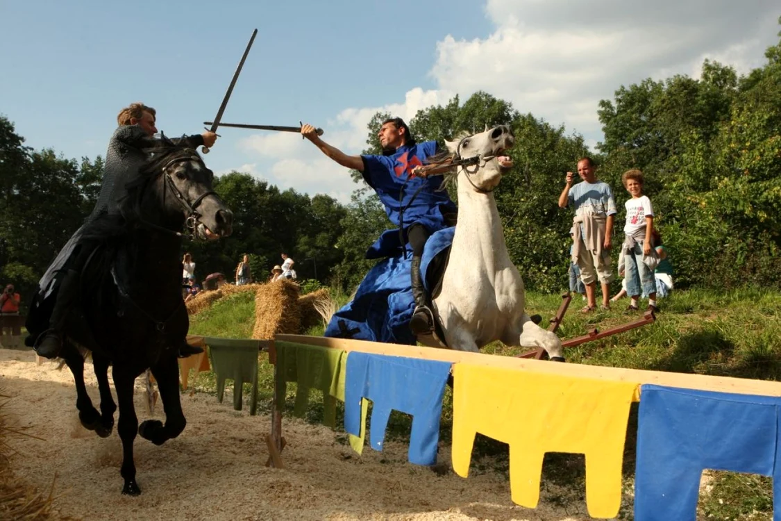 Cavalerii se vor duela în Cetate. FOTOAdevărul.