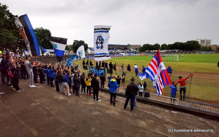 Stadionul Corvinul. Foto: Daniel Guță
