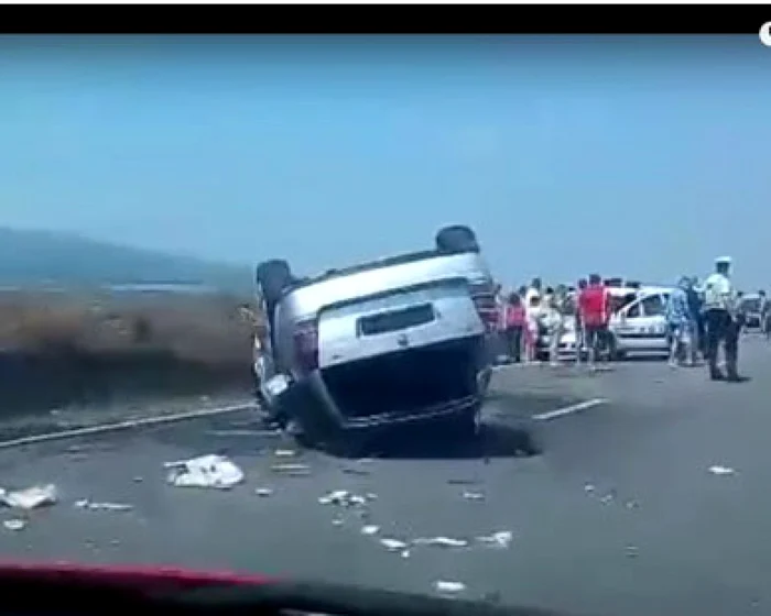 Accidentul a avut loc în zona Boloteşti