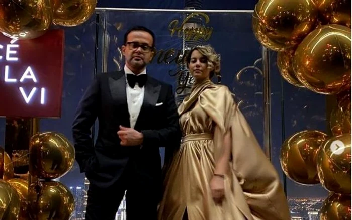 Karina, în noaptea de Revelion, în Dubaifoto: arhiva personală/Instagram