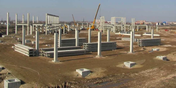 Construcţia noului mall din Timişoara FOTO Ştefan Both