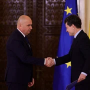 Ilie Bolojan și Nicușor Dan FOTO Inquam / George Călin