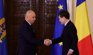 Ilie Bolojan și Nicușor Dan FOTO Inquam / George Călin