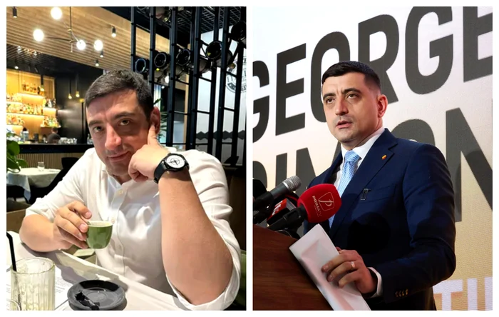 George Simion poartă un ceas de lux cu o istorie fabuloasă / FOTO: Colaj social media