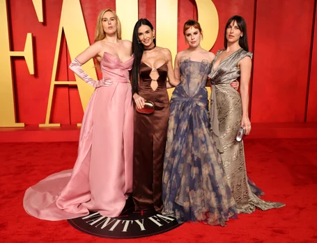 Rumer Willis, Demi Moore, Tallulah Willis și Scout LaRue Willis, Getty Images