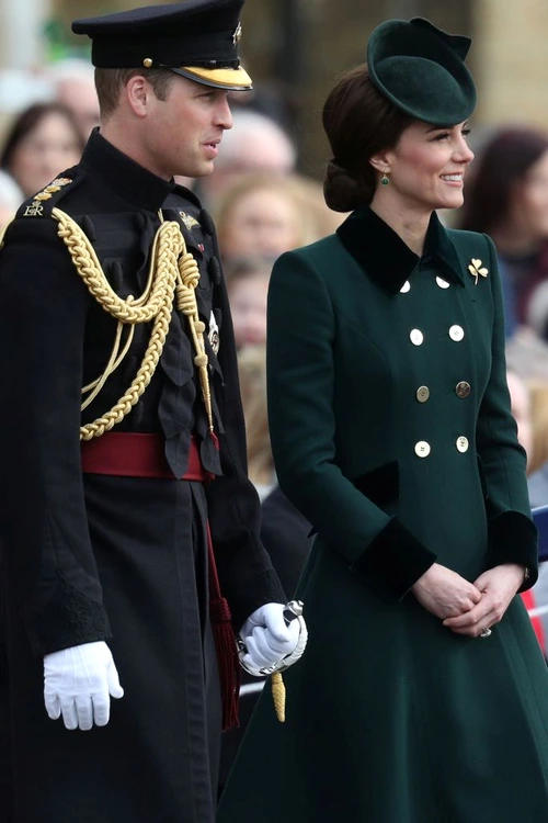 The Duke And Duchess Of Cambridge Attend The Irish Guards St Patrick's Day Parade jpeg