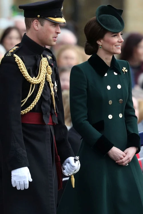 The Duke And Duchess Of Cambridge Attend The Irish Guards St Patrick's Day Parade jpeg