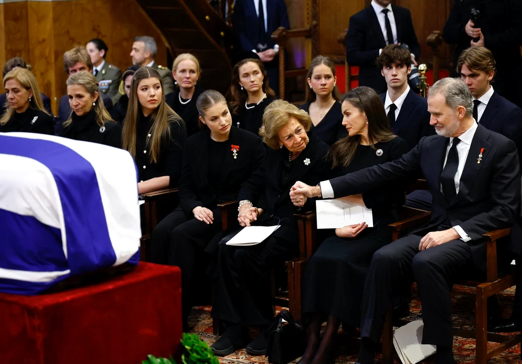 Regina Sofia a Spaniei înmormântare Prințesa Irene foto profimedia 1067365884 (1) jpg