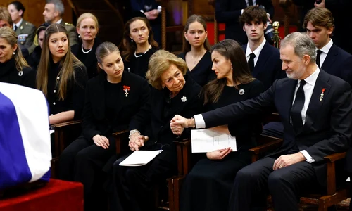 Regina Sofia a Spaniei înmormântare Prințesa Irene foto profimedia 1067365884 (1) jpg