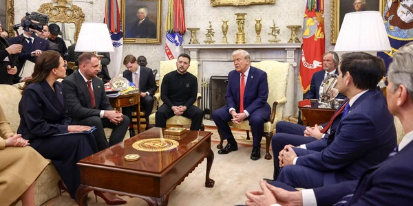Întâlnirea dintre Donald Trump și Volodimir Zelenski. FOTO EPA-EFE