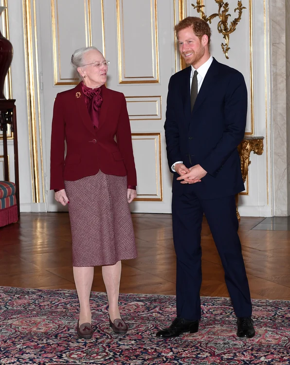 Prințul Harry cu Regina Margareta, GettyImages jpg