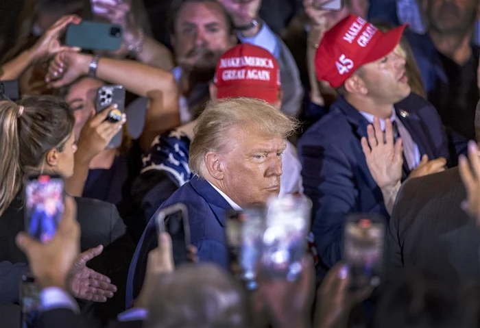 Donald Trump, candidatul prezidenţial republican. FOTO EPA EFE