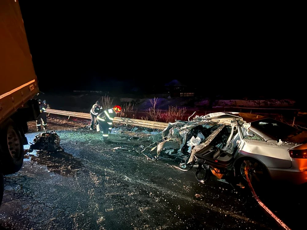 Imagine de la locul tragediei FOTO Știri din Neamț