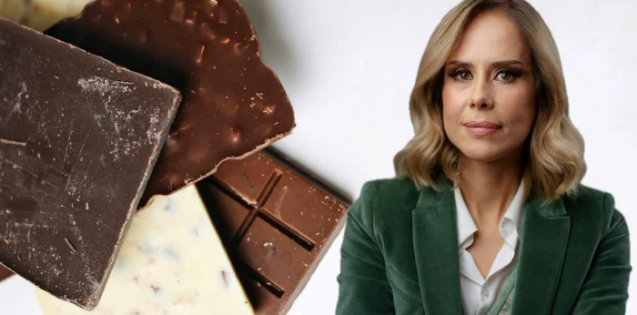 Ce tip de ciocolată recomandă Mihaela Bilic / foto: colaj Click!