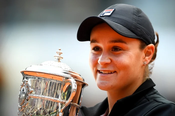 Ashleigh Barty a cucerit trofeul la Roland GarrosFoto: Guliver / GettyImages