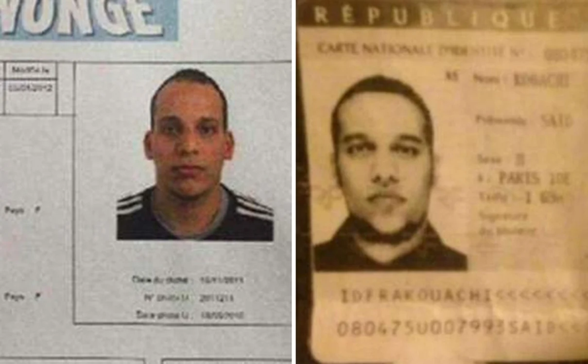 
    Fraţii Cherif şi Said Kouachi au 32, respectiv 34 de ani  