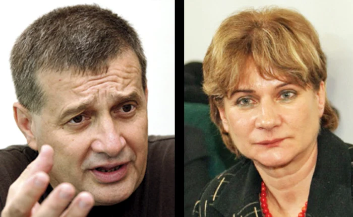 Mircea Dinescu şi Andreea Pora (Foto: Arhivă)