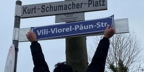 Locul unde a fost ucis tânărul Villi Viorel Păun a primit temporar numele victimei