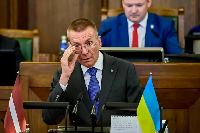 Edgars Rinkevics, primul președinte homosexual din UE FOTO AFP