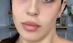 Așa arată Ștefania fără pic de machiaj  jpeg