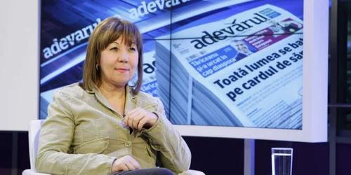 Doina Ruşti la Adevarul Live FOTO Eduard Enea