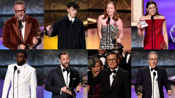 Staruri și creatori seriale câștigătoare pe covorul roșu al Emmy 2025 Foto Getty Images