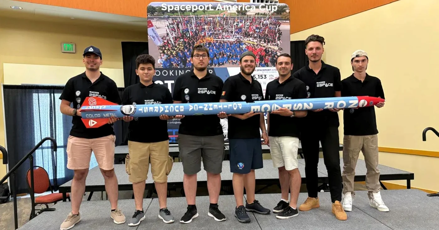 Prima rachetă supersonică 100% românească, construită de studenți români