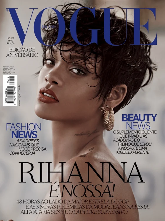 rihanna vogue brazilia