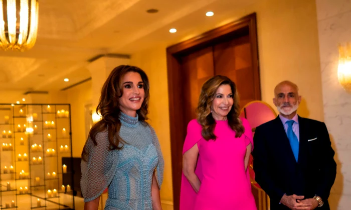 Regina Rania a Iordaniei la gala caritabilă, Profimedia (1) jpg