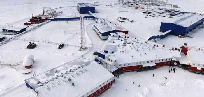 Baza militara Arctica Rusia FOTO AFP