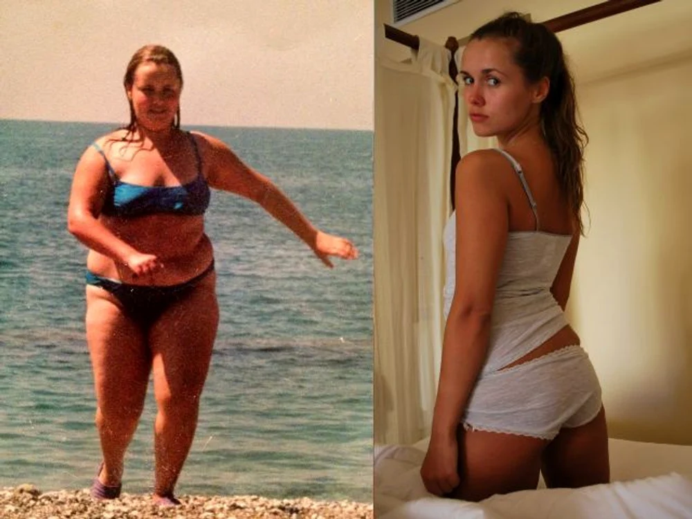 Tatyana a slăbit aproape 70 de kilograme in trei ani