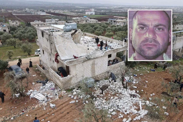 Liderul Stat Islamic şi locul asasinării lui FOTO Israel Hayom