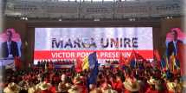 Victor Ponta lansare candidatura