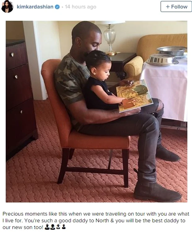 Kanye West și North West