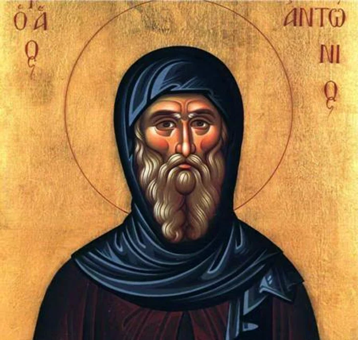 Sfântul Antonie cel Mare.
