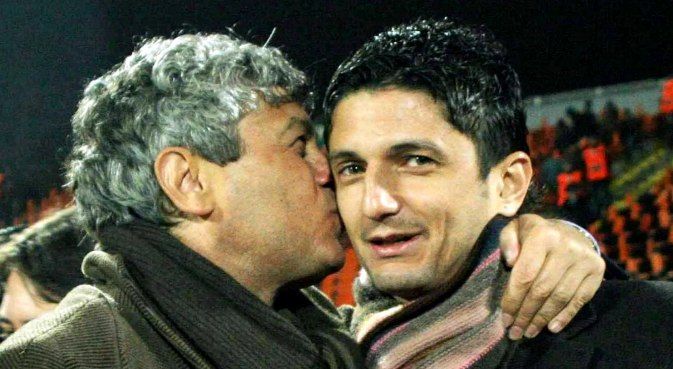 Răzvan Lucescu, alături de tatăl său