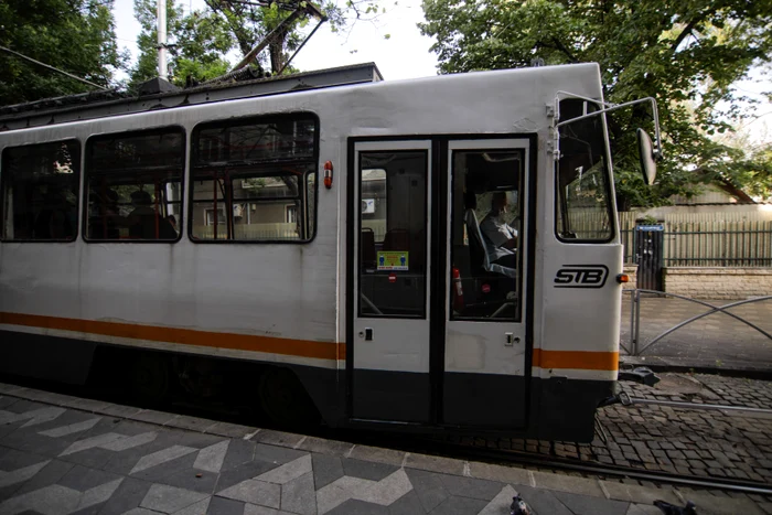 foto linie de tramvai bucurești