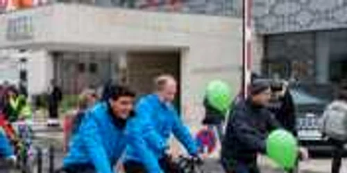 Europarlamentarul de la Bruxelles pe bicicletă la Timişoara